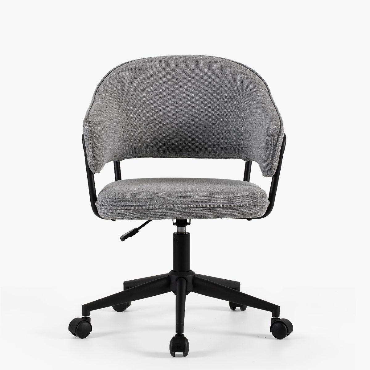 FORM DESIGN - Silla Home Office Stanford con ruedas Gris Oscuro Form