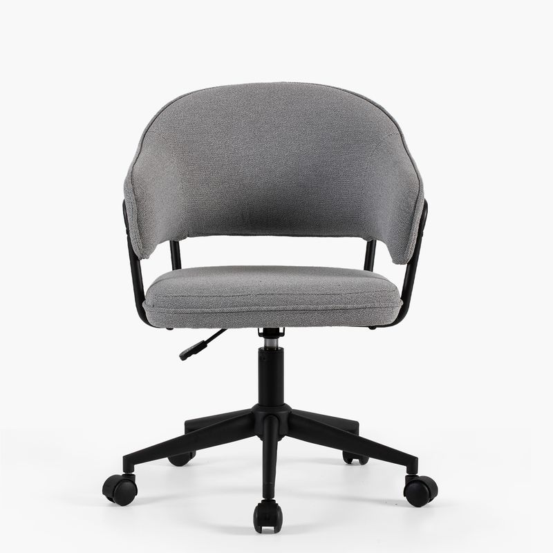 FORM DESIGN - Silla Home Office Stanford con ruedas Gris Oscuro Form.