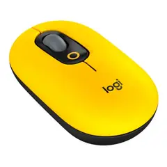 LOGITECH - Pop Mouse con Emoji - Amarillo