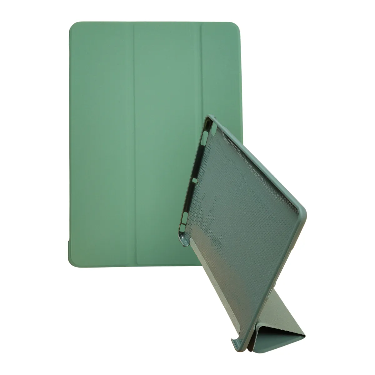 GENERICO - Carcasa Funda Smart Cover Magnética Para iPad 10.2 9ª Verde Oscuro