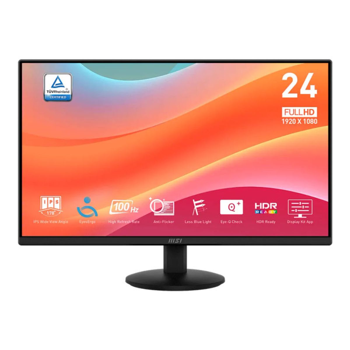 MSI - MSI Monitor PRO MP242L 24in FHD 100hz HDR