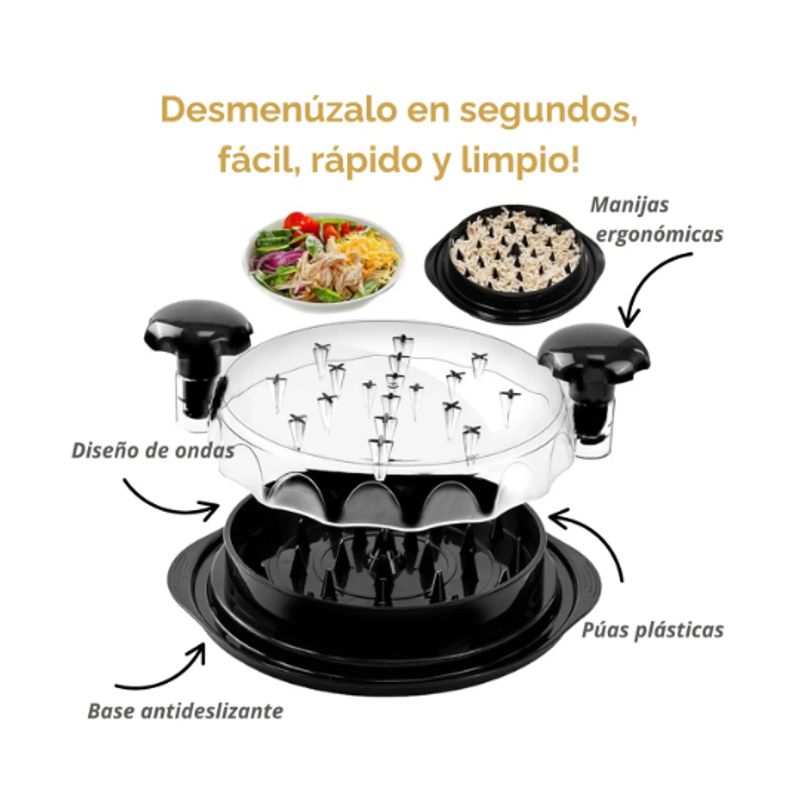 GENERICO - Triturador carne de pollo Desmenuzador de carne.
