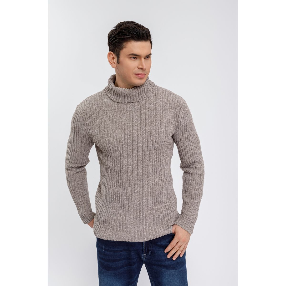LIKE SHOP - Sweater Grueso Tejido Chenille Hombre Beatle Excelente Calidad 02