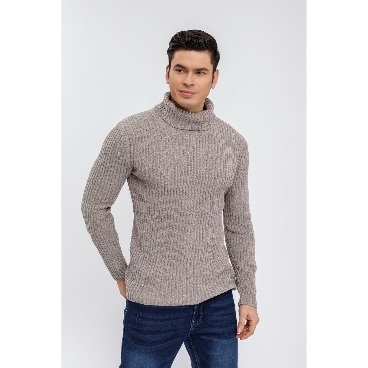 LIKE SHOP - Sweater Grueso Tejido Chenille Hombre Beatle Excelente Calidad 02