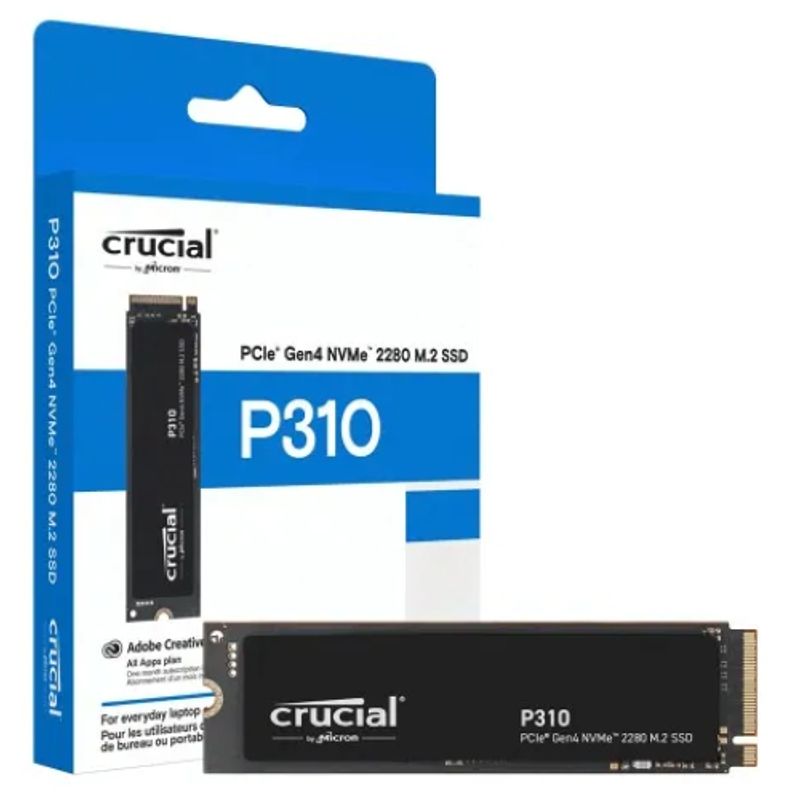 CRUCIAL - SSD M.2 (2280) - 500 GB - Crucial P310 - NVMe PCIe 4.0 x4.