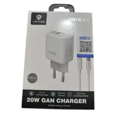 LENYES - CARGADOR ORIGINAL LEYES 20W FAST CHARGER ( LCH52-EU TC-TC )