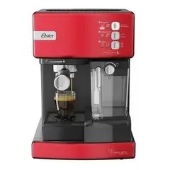 OSTER - Cafetera Prima Latte Roja Bvstem6603r
