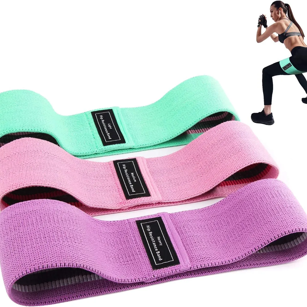 GENERICO - Bandas de  entrenamiento de glúteos para mujeres