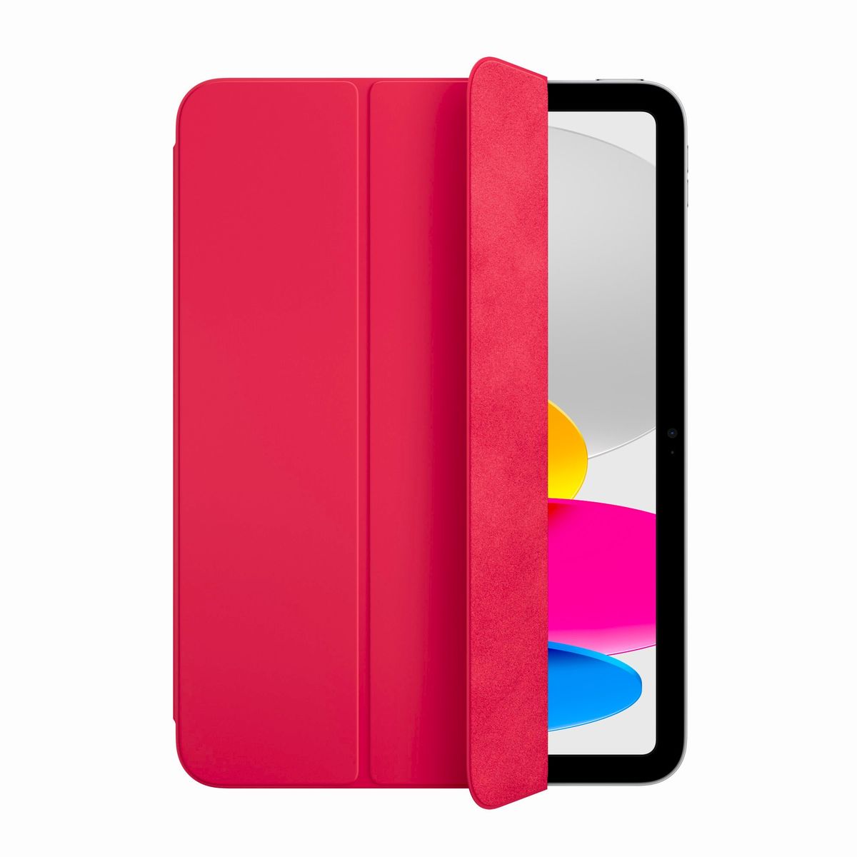 GENERICO - Carcasa Funda Smart Cover Magnética Para iPad 10.2 9ª Rojo