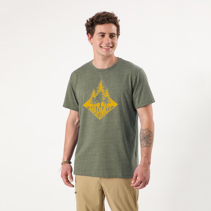 MARMOT - Polera Hombre Marmot Rising Forest Tee