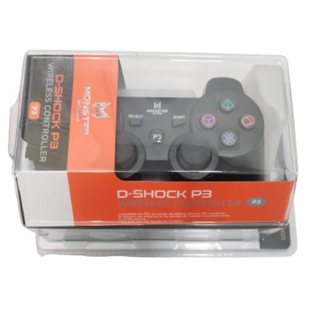 MONSTER GAMES - JOYSTICK GAMER MONSTER D-SHOCK P3 WIRELESS CONTROLLER 31FJX04025