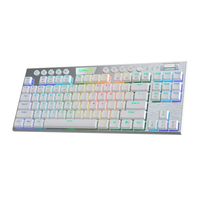 Teclado Gamer K621W Horus Tkl Wireless RGB Español Red Switch