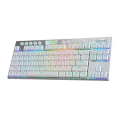 REDRAGON - Teclado Gamer K621W Horus Tkl Wireless RGB Español Red Switch
