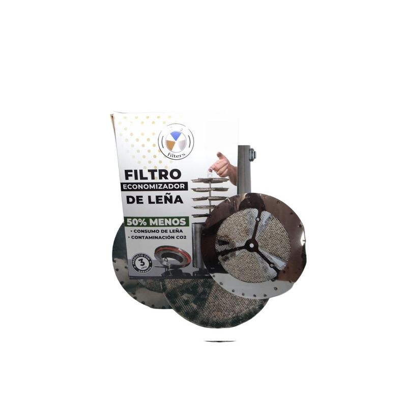 GENERICO - Filtro economizador para estufa a leña