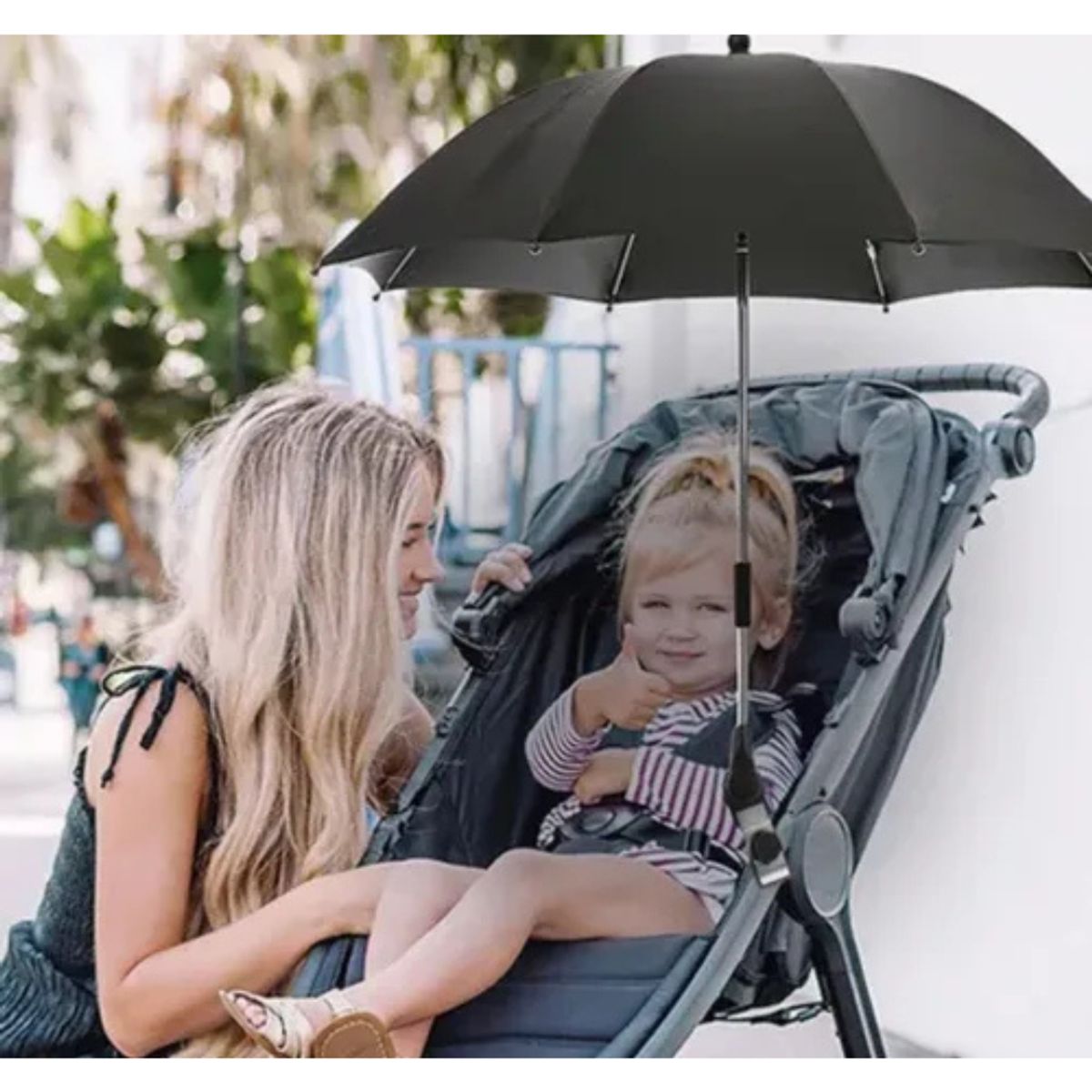 MOVI - Paraguas para coche de bebé con filtro UV