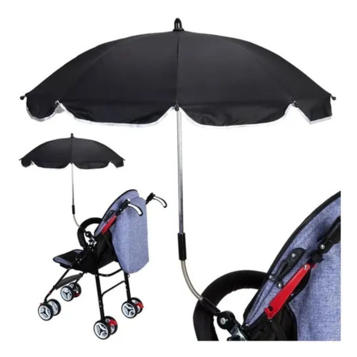 MOVI - Paraguas para coche de bebé con filtro UV