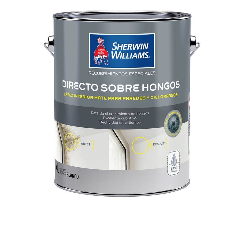 SHERWIN WILLIAMS - Esmalte Directo Sobre el Hongo Sherwin Williams Galon