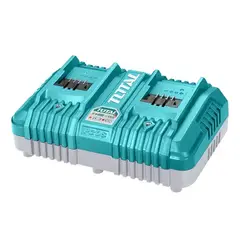 TOTAL TOOLS - Cargador De Batería Doble Inteligente 4ah 20v Total Tcli2034.