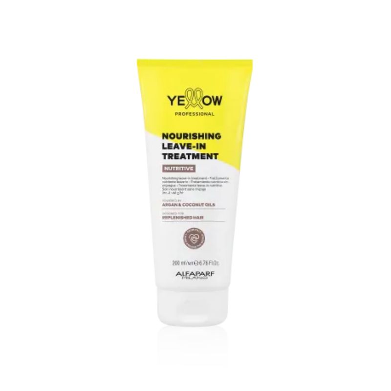 ALFAPARF MILANO - CREMA LEAVE-IN ALFAPARF YELLOW NUTRICIÓN COCO Y ARGÁN 200 ML