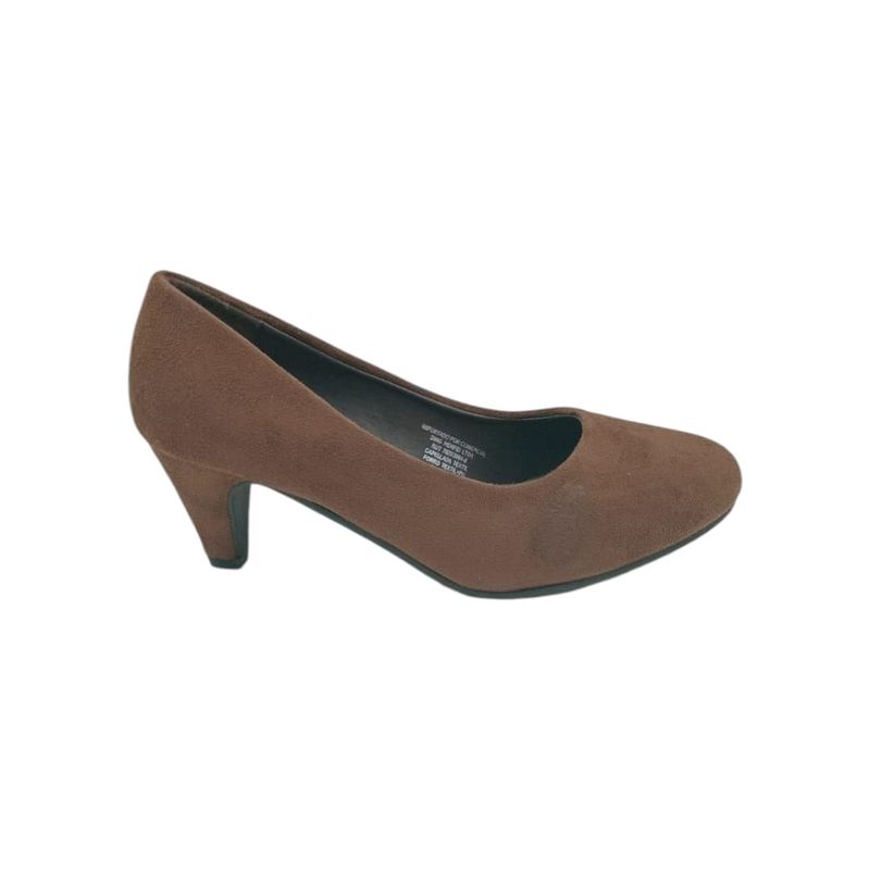 HERIEL - Zapato Café Taco Mujer.