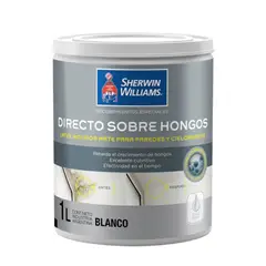 SHERWIN WILLIAMS - Esmalte Directo Sobre el Hongo Cuarto Galon