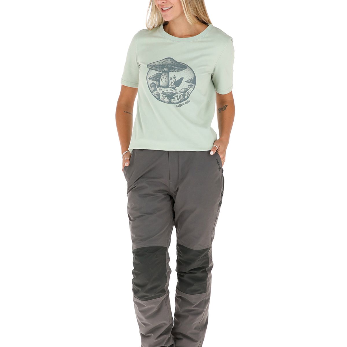 BUFFALO CHILE - Pantalon Impermeable Reversible Camaleon Mujer Buffalo