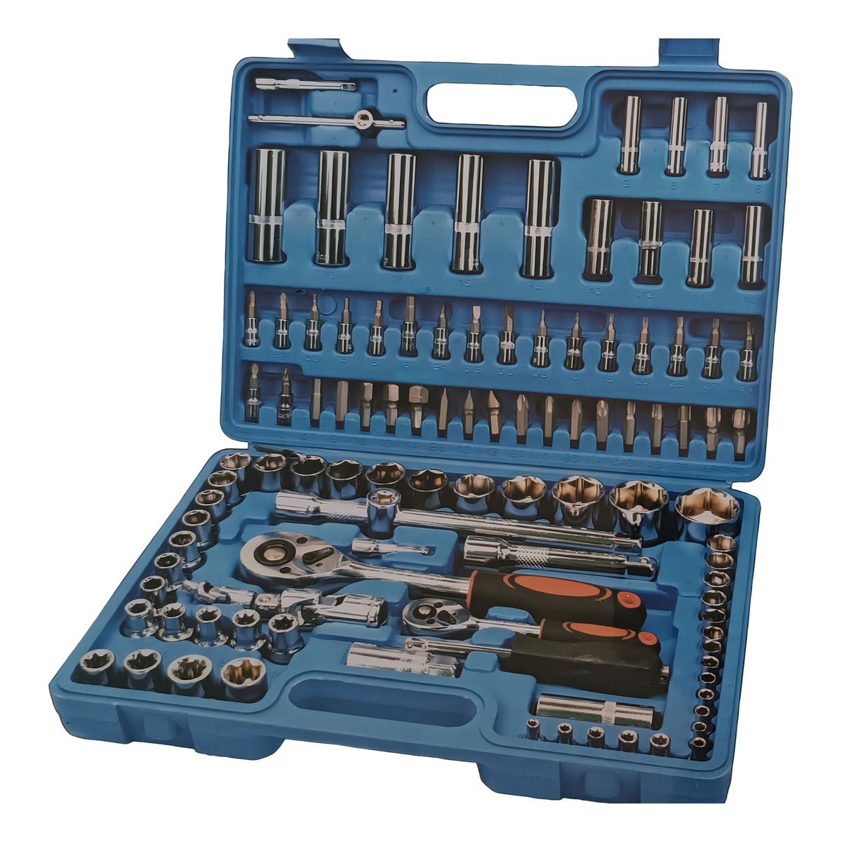 GENERICO - Set De Herramientas Juego De Dados Mecanicos Caja 108 Pcs