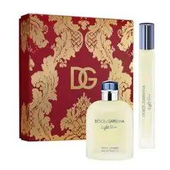 DOLCE&GABBANA - Estuche Dolce And Gabbana Light Blue EDT 125 ml+10ml Hombre