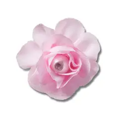CROCS - Jibbitz Flor Con Perla Rosado