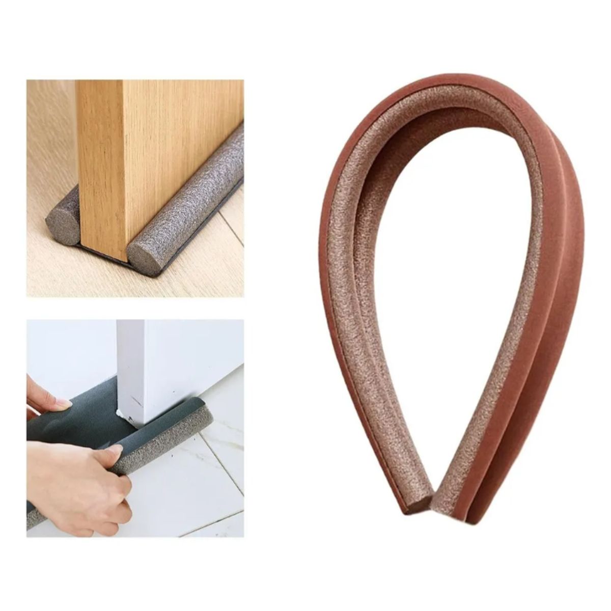 GENERICO - Protector Aislante De Frio - Calor Para Puertas Y Ventanas