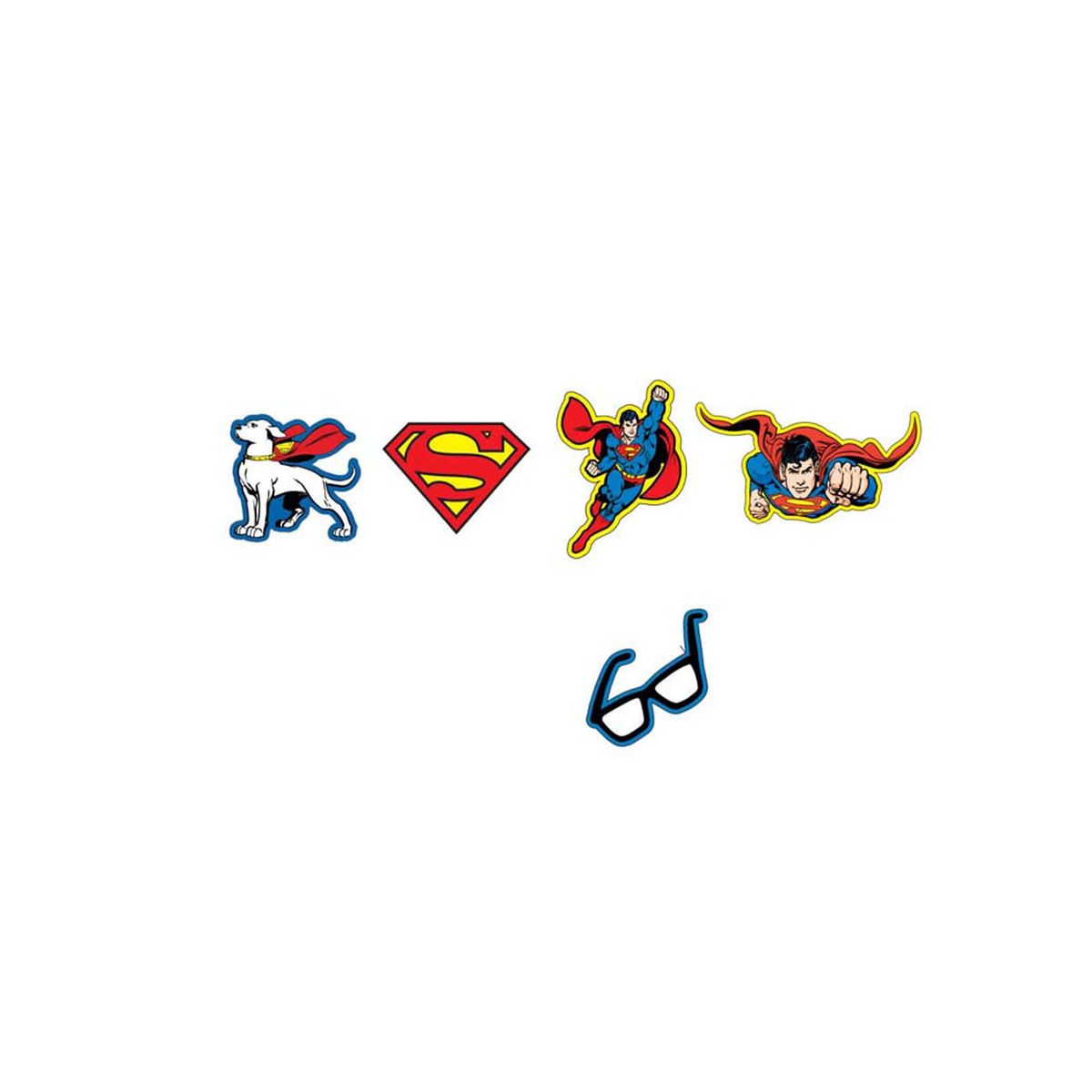 CROCS - Jibbitz Crocs Superman Pack 5 Rojo CROCS