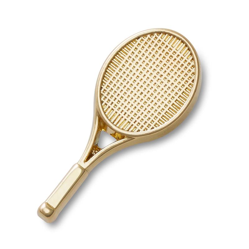 CROCS - Jibbitz Crocs Raqueta De Tenis De Lujo Dorado CROCS