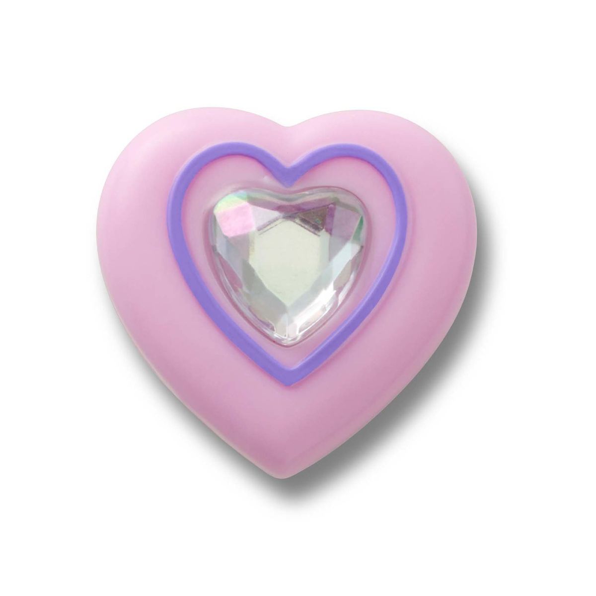 CROCS - Jibbitz Crocs Corazón Con Gema Rosado CROCS