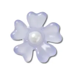 CROCS - Jibbitz Flor De Perla De Lavanda Lila