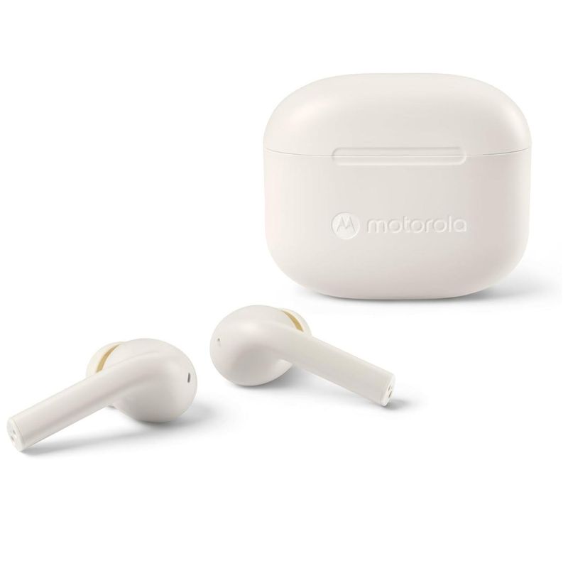 MOTOROLA - Audifonos Bluetooth TW IPX4 Recargables Moto Buds 065 Blanco