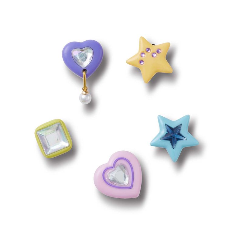 CROCS - Jibbitz Crocs Gemas Deslumbrantes Pack 5 Blanco CROCS