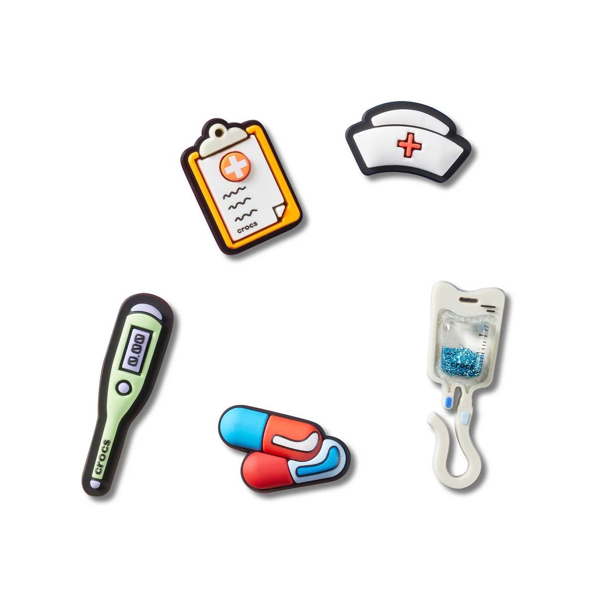 CROCS - Jibbitz Crocs Pack Enfermería At Work Blanco CROCS