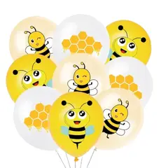 GENERICO - Set de Globos látex temática Abejita