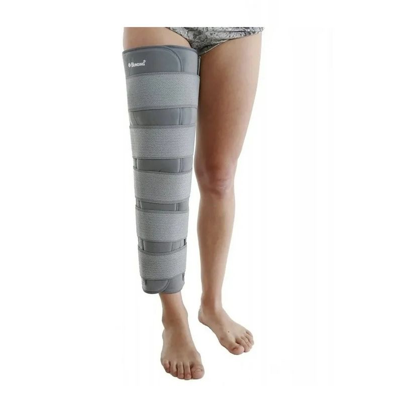 BLUNDING - Férula Inmovilizador Rodilla Ajustable Ferula Fractura pierna Blunding