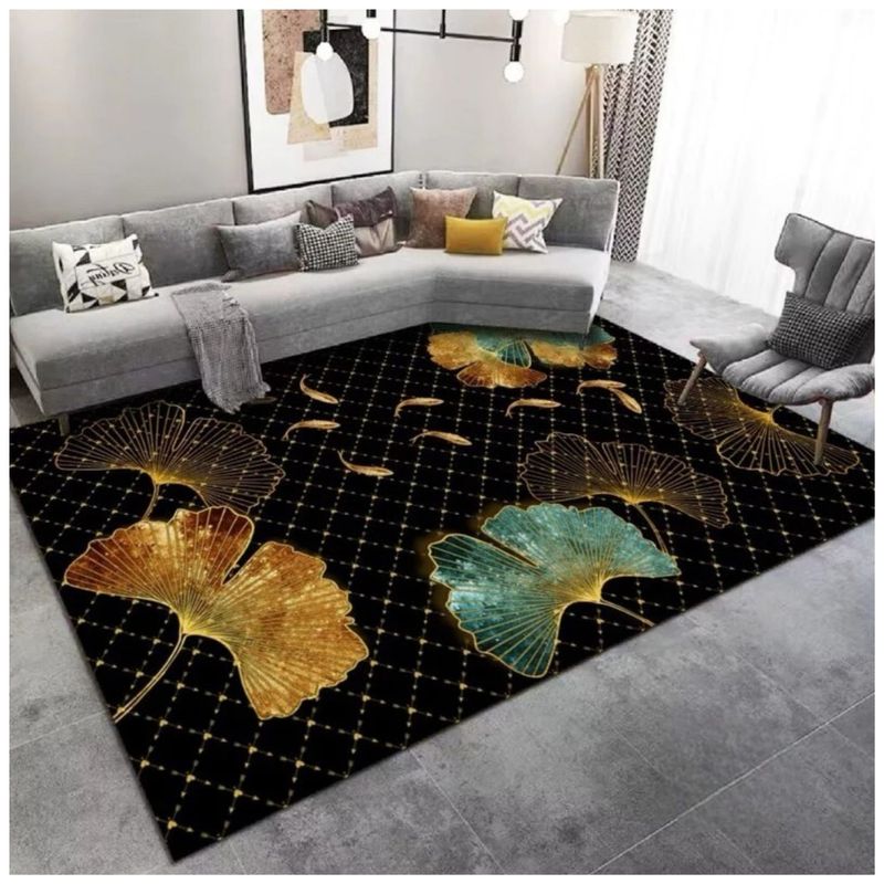 GENERICO - Alfombra Antideslizante Grande 140x200cm Estampada Moderna Para Piso