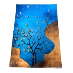 GENERICO - Alfombra Antideslizante Grande 140x200cm Estampada Moderna Para Piso