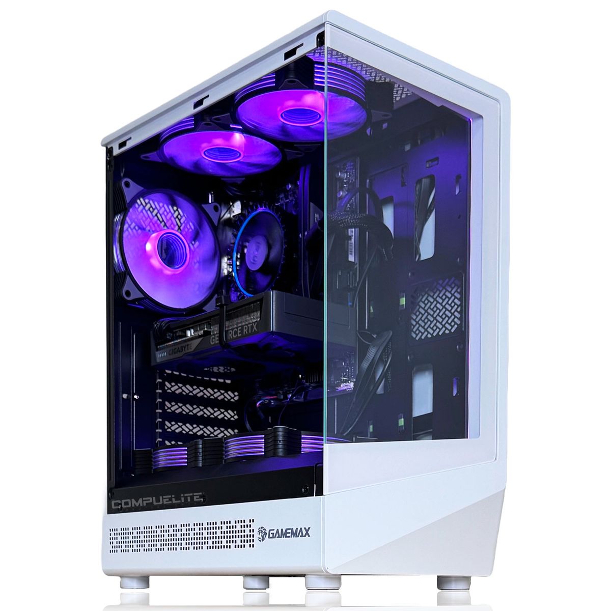 COMPU ELITE - PC Gamer Amd Ryzen 5 5500 6-Core + 16GB DDR4 + RX 7600 8GB