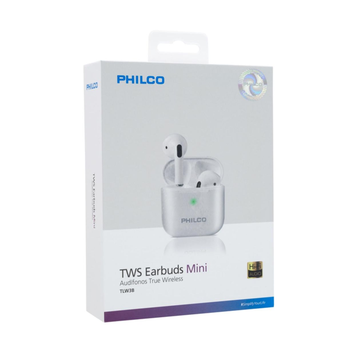 PHILCO - Audifono Bluetooth Mini Twins Recargables TLW3B Philco