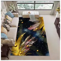 GENERICO - Alfombra Antideslizante Grande 140x200cm Estampada Moderna Para Piso