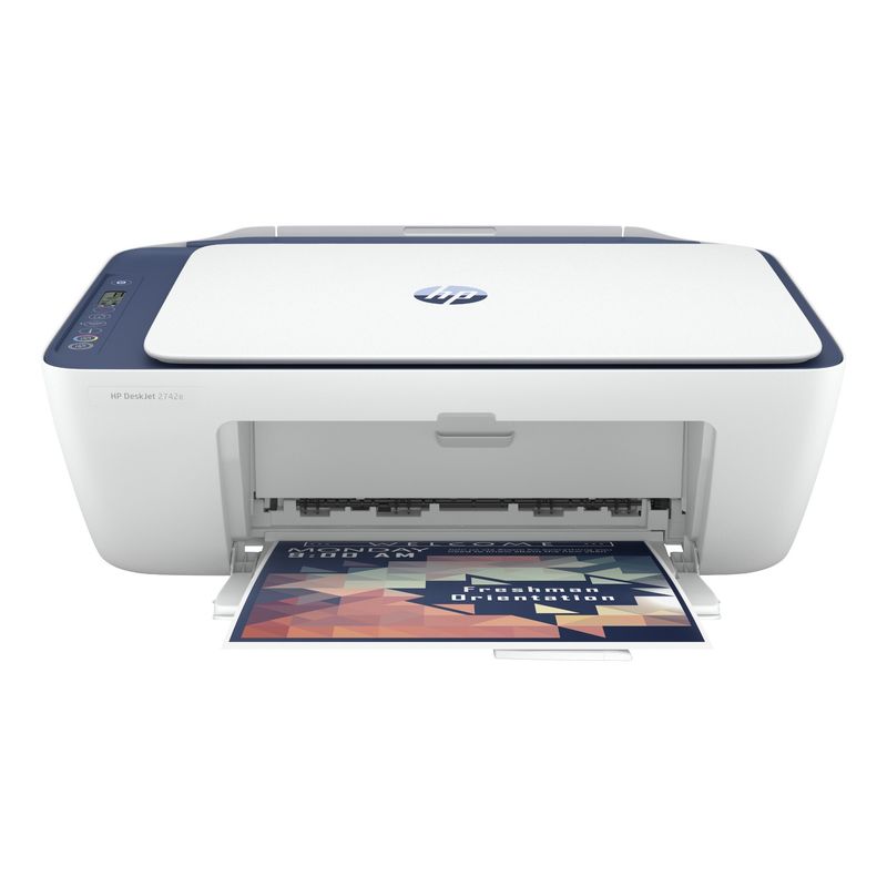 HP - Impresora Multifuncion A Color Hp Deskjet 2742e Wifi Blanco
