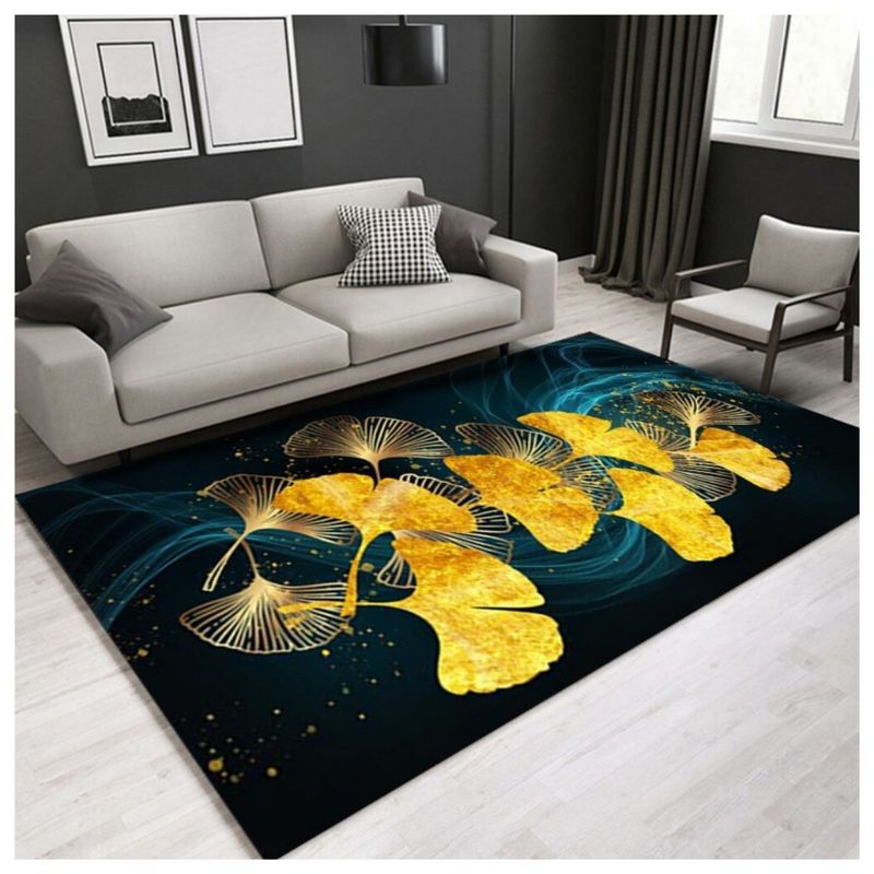 GENERICO - Alfombra Antideslizante Grande 140x200cm Estampada Moderna Para Piso