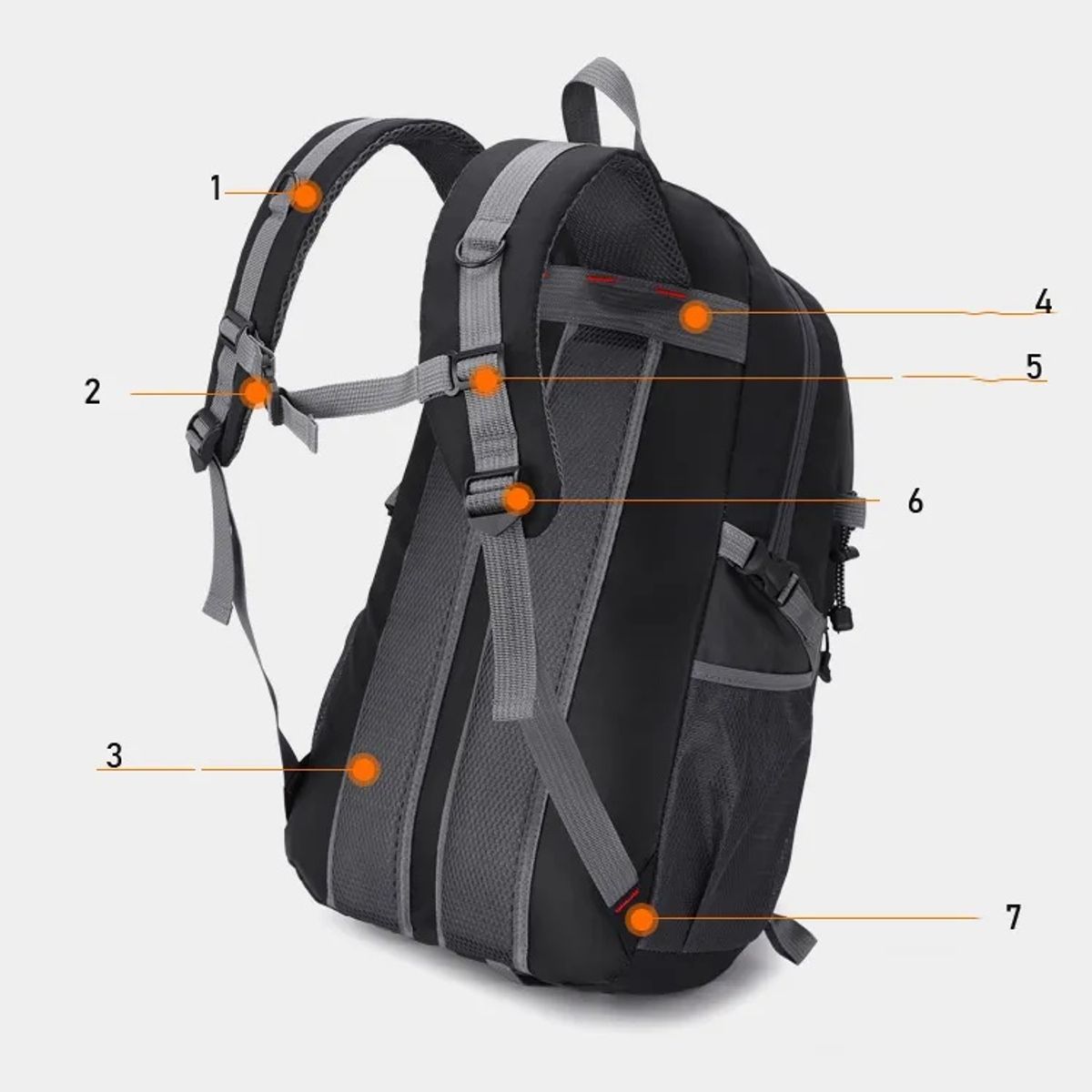 GENERICO - Mochila Multifuncional Outdoor impermeable Notebook y viajes