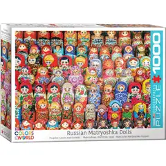 EUROGRAPHICS - 6000-5420 RUSSIAN MATRYOSHKA DOLLS PUZZLE 1000