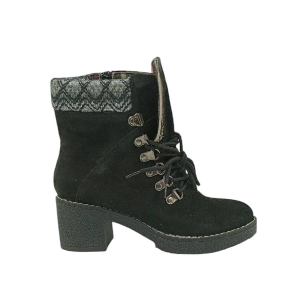 HERIEL - Botín Negro Taco Mujer