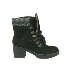 HERIEL - Botín Negro Taco Mujer